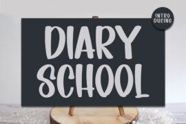 DAIRY SCHOOL Font