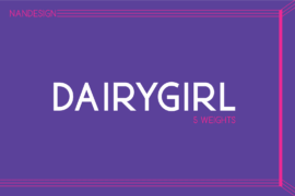 Dairygirl Font Family