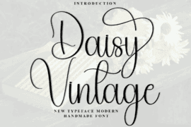 Daisy Vintage Day Font