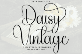 Daisy Vintage Font