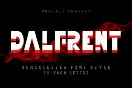 Dalfrent Demo Font