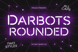 Darbots Rounded Demo Font