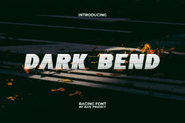 Dark Bend Demo Font