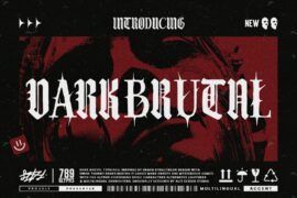 Dark brutal Font