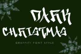 Dark Christmas Demo Font