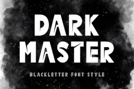 Dark Master Font