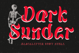 Dark Sunder Font