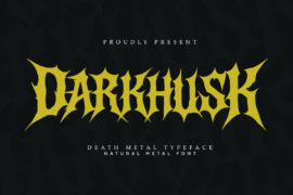 Darkhusk Font
