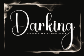 Darking Font