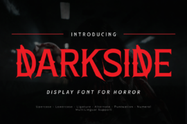 Darkside Trial Font
