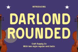 Darlond Rounded Demo Font