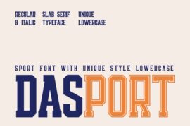 Dasport DEMO Font