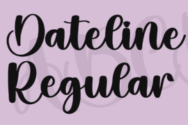 Dateline Font