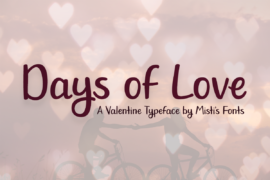 Days of Love Font