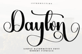 Dayton Font