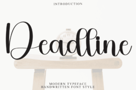 Deadline Font
