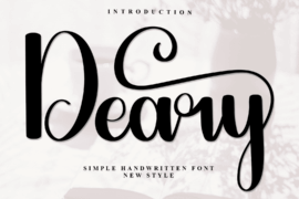 Deary Font