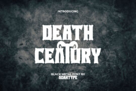 Death Century Demo Font