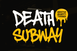 Death Subway Font Family