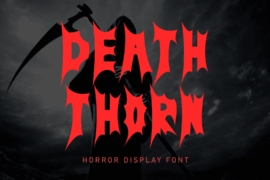 Death Thorn Font