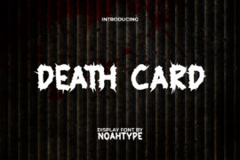 DeathCardDemo Font