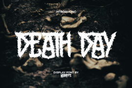 DeathDayDemo Font