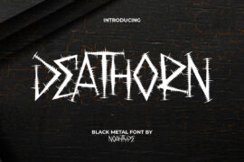 Deathorn Demo Font