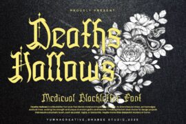 Deaths Hallows Font