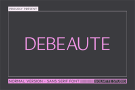 Debeaute Font