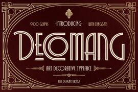 Decomang Hold Font