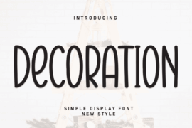 Decoration Font
