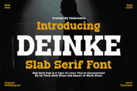 DEINKE Font