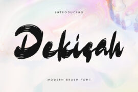 Dekisah Font