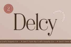 Delcy Demo Font