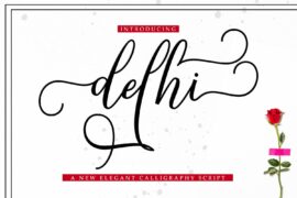 Delhi Script Font