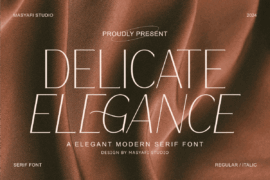 Delicate Elegance Font Family