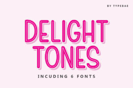 Delight Tones Font