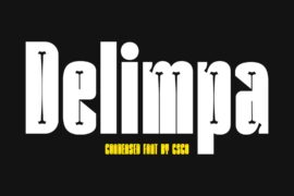 Delimpa Demo Font