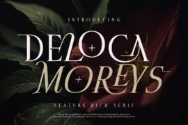 Deloca Moreys Font Family