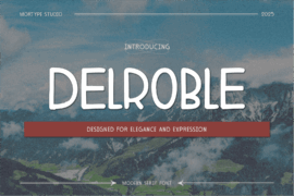 Delroble Font