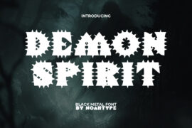 Demon Spirit Demo Font