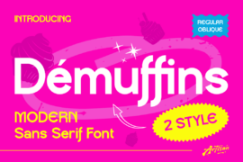 Demuffins Font Family