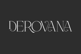 Derovana Demo Font