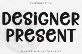 Designer Present Font