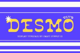 Desmo Blur Demo Font