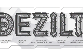 Dezilt Font