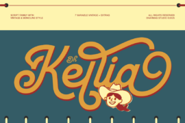 Dh Kellia DEMO Font