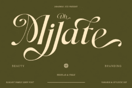 Dh Milate DEMO Font