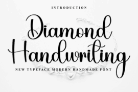 Diamond Handwriting Font