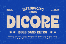 DICORE Font